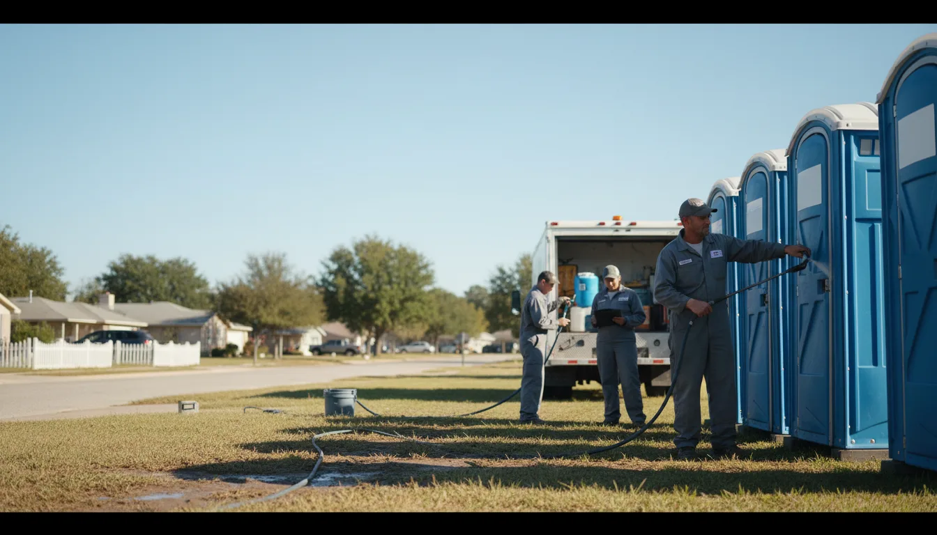 Long-Term Portable Toilet Rental in Mendon, MI near me